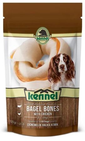 Kennel Bagel Bones Çiğnemelik Halka Kemik - 129 Gr x 2 Paket