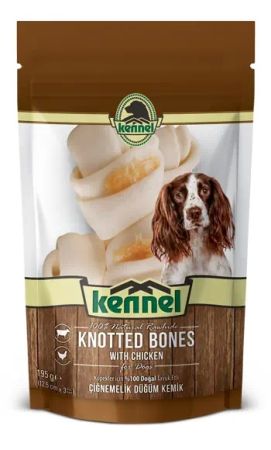 Kennel Knotted Bones Çiğnemelik Düğüm Kemik - 129 Gr x 2 Paket