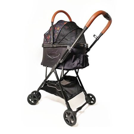 Zampa Bottas Kedi & Köpek Arabası Siyah 48X80X99cm