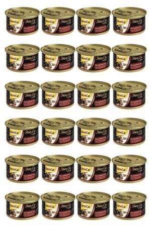 Gimcat Shinycat Tavuklu Karides Malt Konserve Kedi Maması 70 gr X 24 Adet