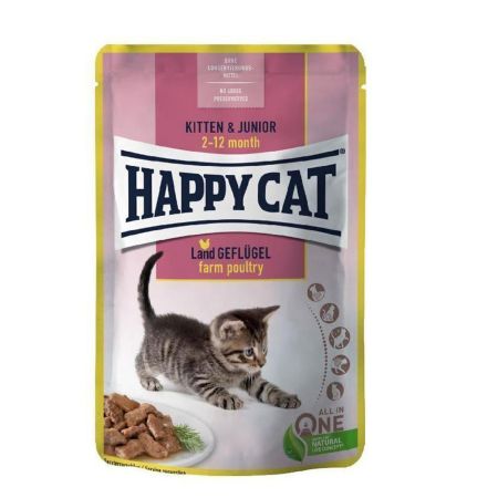 Happy Cat Ördekli Tahılsız Yavru Kedi Konservesi 85 g