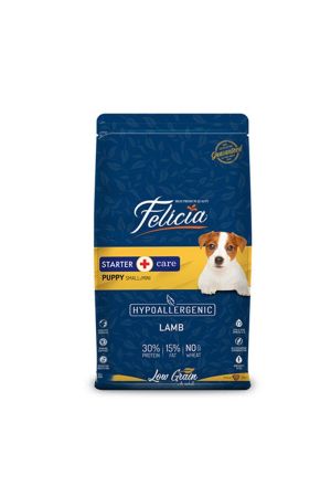 Felicia Hypoallergenic Küçük Ve Orta Irk Kuzulu Düşük Tahıllı Yavru Köpek Maması 3 Kg