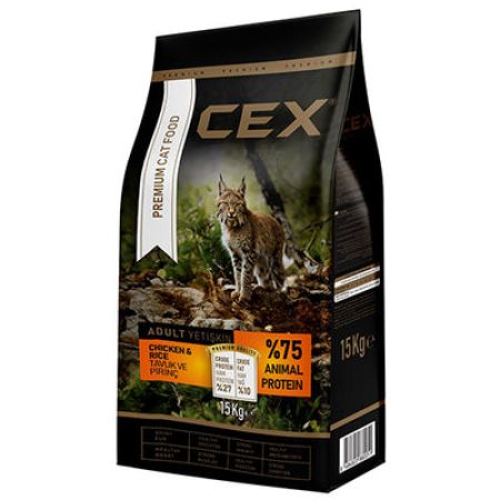 Cex Premium Tavuk Etli Kedi Maması 15 Kg