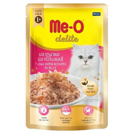 Me-O Delite Pouch Ton Balığı Ve Palamutlu Kedi Yaş Maması 70 Gr