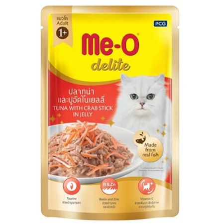 Me-O Delite Pouch Ton Balığı Ve Yengeçli Kedi Yaş Maması 70 Gr