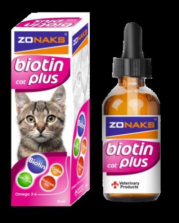 Zonaks Biotin Plus Cat 50ml (Tüy Dökümü Önleyici)