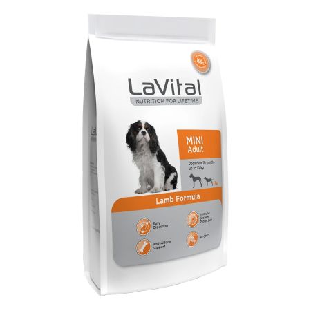 LaVital Kuzu Etli Küçük Irk Yetişkin Köpek Maması 1,5 kg