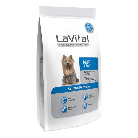 LaVital Somonlu Küçük Irk Yetişkin Köpek Maması 1,5 kg