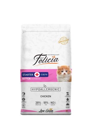 Felicia Hipoalerjenik Tavuklu Yavru Kedi Maması 12 Kg