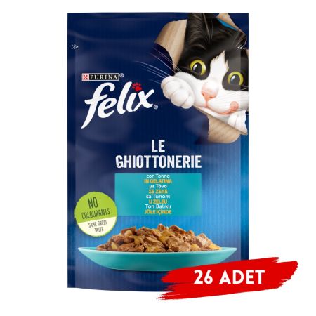 Felix Ton Balıklı Yaş Kedi Maması 85 Gr X 26 Adet