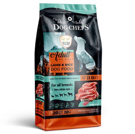 Dog Chefs Kuzu Etli Yetişkin Köpek Maması 15 Kg
