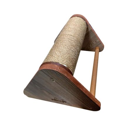 Pawcraft Ahşap Silindir Tırmalama Kedi Oyuncağı 38 cm