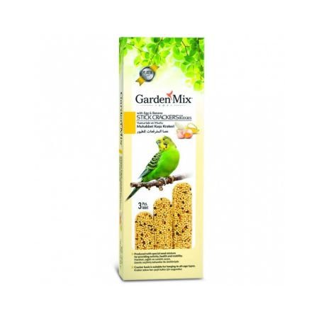Garden Mix Platin Muzlu Yumurtalı Kuş Krakeri 3lü
