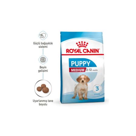 Royal Canin Puppy Medium Orta Irk Yavru Köpek Maması 15 kg