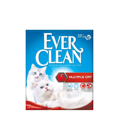 Ever Clean Multiple Cat Çoklu Kullanıma Uygun Topaklanan Kedi Kumu 10 lt
