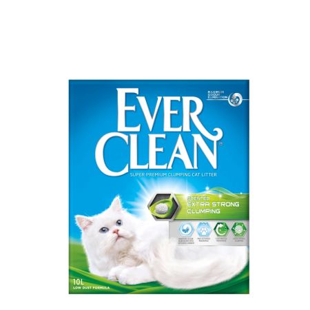 Ever Clean Extra Strength Kokulu Ekstra Güçlü Topaklanan Doğal Kedi Kumu 10 lt