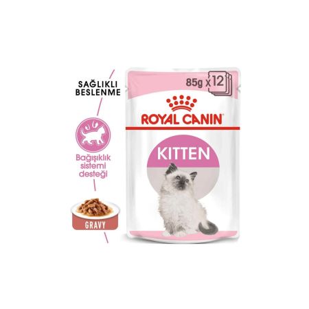 Royal Canin Pouch Kitten Gravy Yaş Mama 12x85g