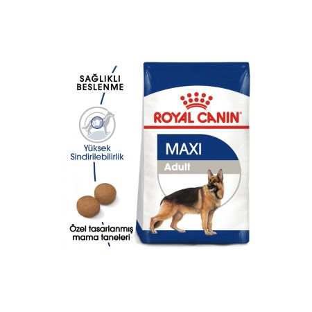 Royal Canin Maxi Adult Büyük Irk Yetişkin Köpek Maması 15 kg