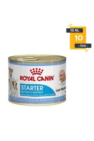 Royal Canin Starter Mousse Anne ve Yavru Köpek Konservesi 12 x 195 gr