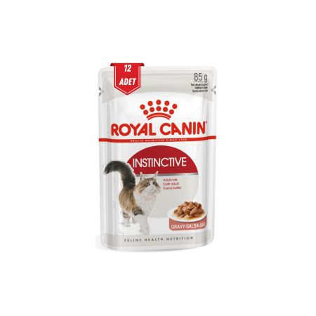 Royal Canin Gravy Instinctive Yetişkin Kedi Maması 12x85g