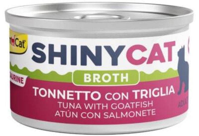 Gimcat Shinycat Sos İçinde Jelly Tuna Balıklı Kedi Konserve Maması 70 Gr