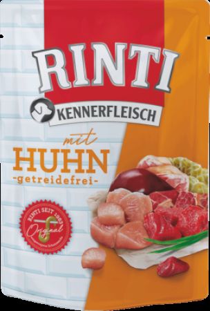 RINTI Pouch Tavuklu Köpek Konservesi 400 g