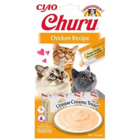 Ciao Churu Cream Tavuklu Kedi Ödül Kreması 4*14 Gr