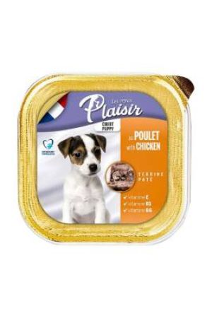 Plaisir Puppy Pate Tavuk Etli Ezme Yavru Köpek Konservesi 150 Gr