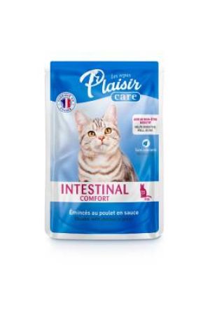 Plaisir Care Intestinal Comfort Pouch Tavuklu Yetişkin Kedi Konservesi 85 gr