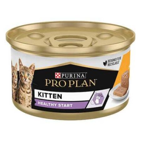 Pro Plan  Kitten Yavru Kedi Konserve Maması 85 gr X 24 adet
