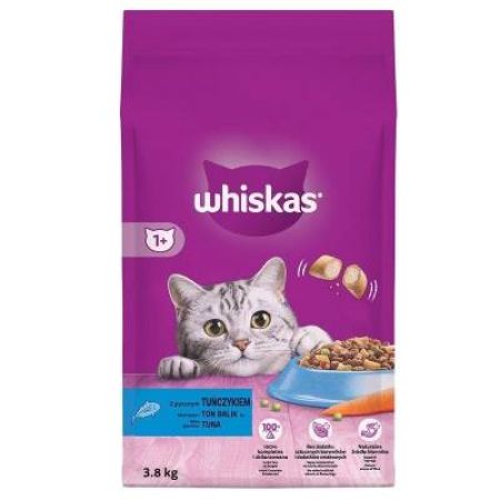 Whiskas Ton Balıklı Sebzeli Kuru Kedi Maması 3,8 kg