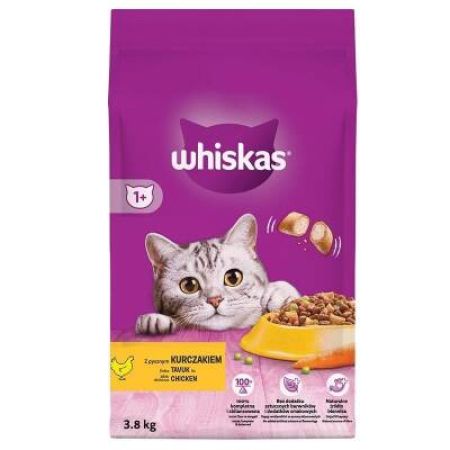 Whiskas Tavuklu Kuru Kedi Maması 3,8 kg