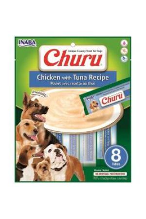 Ciao Churu Ton Balıklı ve Tavuklu Tamamlayıcı Köpek Ödül Maması 8 X 20 gr
