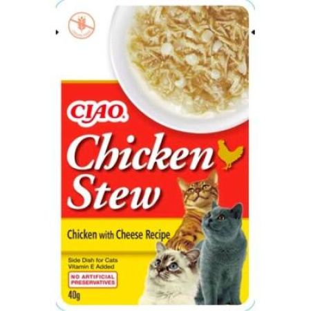 Ciao Chicken Churu Stew Tavuk Güveç ve Peynirli Kedi Ödül Maması 50 gr