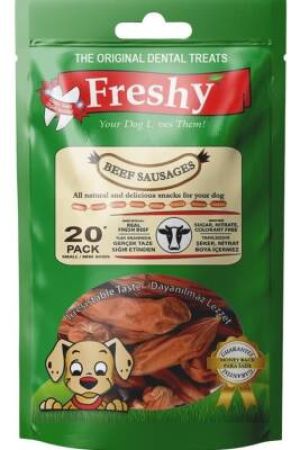 Freshy Mini Sausages Small Küçük Boy Sosis Köpek Ödülü 100 gr - 15'li Paket