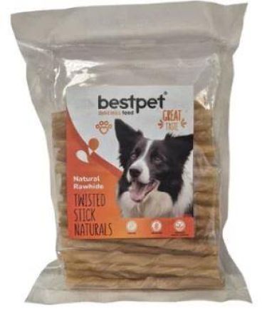 BestPet Burgu Doğal Kemik Çubuk Köpek Ödülü 350 gr