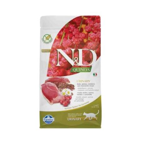 N&D Quinoa Tahılsız Urinary Sistem Ördekli Kedi Maması 1,5 kg