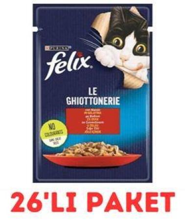 Felix Sığır Etli Yavru Kedi Konservesi 85 gr X 26 Adet
