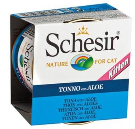 Schesir Ton Balıklı Aloeveralı Yavru Kedi Konservesi 85 gr