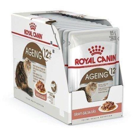 Royal Canin Ageing + 12  Kediler İçin Kedi Konservesi  85 gr X 12 Adet