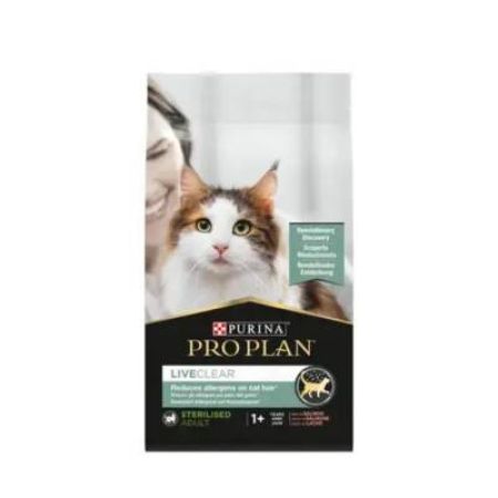 Pro Plan LiveClear Somonlu Kısırlaştırılmış Yetişkin Kedi Maması 1,4 kg