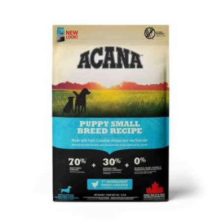 Acana Heritage Small Breed Tavuklu Tahılsız Küçük Irk Yavru Köpek Maması 6 kg