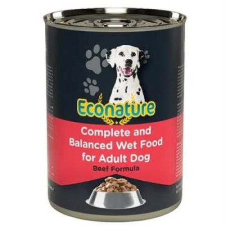 Econature Sığır Etli Yetişkin Köpek Konservesi 400 gr