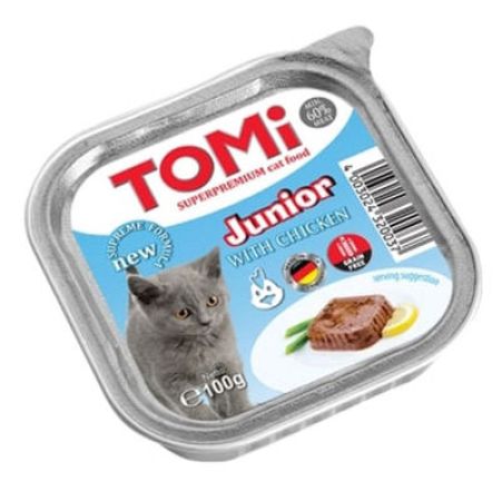 Tomi Kitten Kümes Hayvanlı Pate Yavru Kedi Yaş Maması 100 Gr