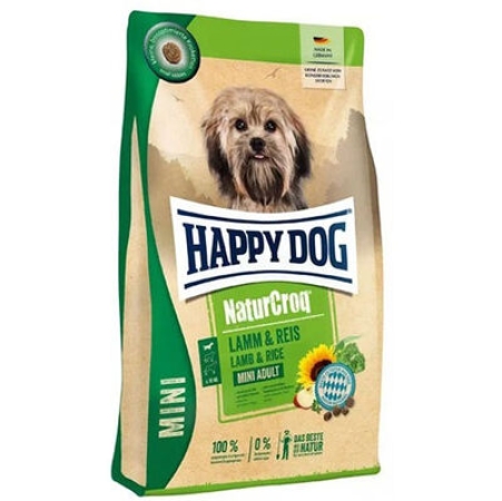 Happy Dog Mini NaturCroq Kuzu Etli Küçük Irk Köpek Maması 4 Kg