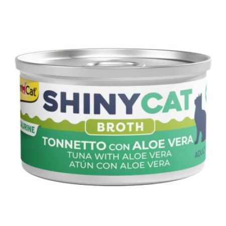 Gimcat Shinycat Sos İçinde Aloe Veralı Ton Balığı Kedi Konserve Maması 70 Gr