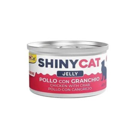 Gimcat Shinycat Fileto Tavuklu ve Yengeçli Kedi Konservesi 70 gr