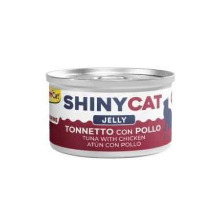 Gimcat Shinycat Jelly Ton Balıklı ve Tavuklu Yetişkin Kedi Konservesi 70 gr