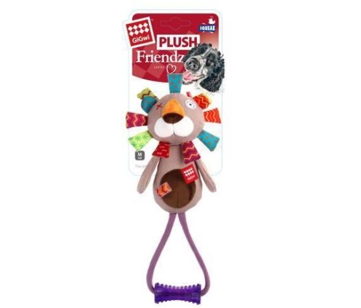 Gigwi Friendz Öten Aslan Diş Kaşıyıcılı Köpek Oyuncağı35 Cm