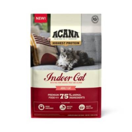 Acana Indoor Yüksek Proteinli Tavuk ve Balıklı Evde Beslenen Kediler İçin Yetişkin Kedi Maması 1,8 kg